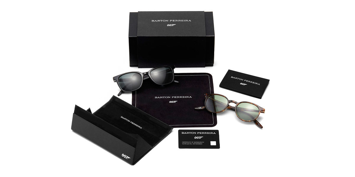 Barton Perreira 007 Norton sunglasses in Chestnut / Bottle Green / 50-21-153 - Modern Eye Care Portland