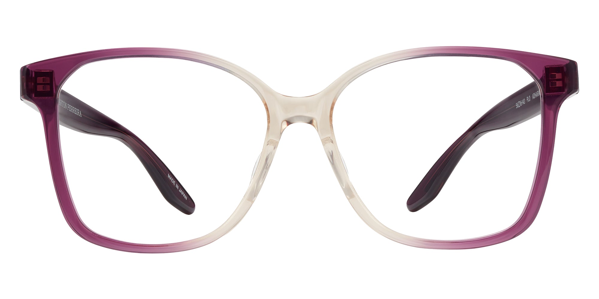 Barton Perreira Adhara eyeglasses in Plum Ombre/Demo / 56-16-143 - Modern Eye Care Portland