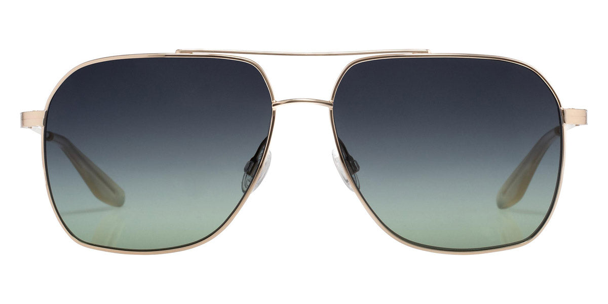 Barton Perreira Aeronaut sunglasses in Gold / Poison Ivy Polarized AR / 60-15-145 - Modern Eye Care Portland