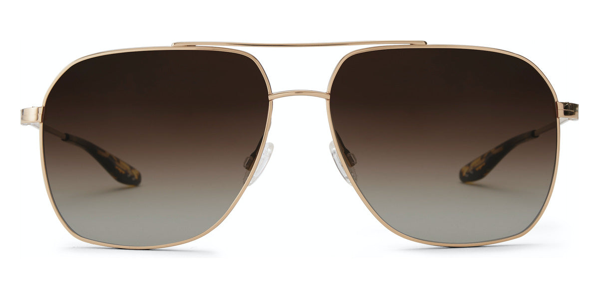 Barton Perreira Aeronaut sunglasses in Gold / Smokey Topaz / Smokey Topaz / 60-15-145 - Modern Eye Care Portland