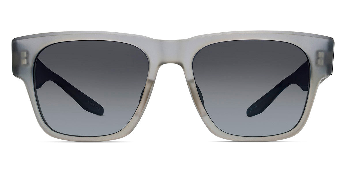 Barton Perreira Aikau sunglasses in Matte Blue Smoke/Matte Midnight / November Rain Polarized AR / 53-18-148 - Modern Eye Care Portland