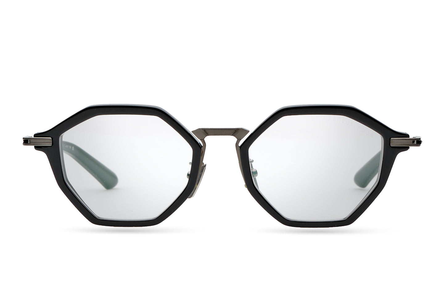 DITA AEGEUS-FOUR eyeglasses in Black - Brushed Black Palladium - Clear - Modern Eye Care Portland