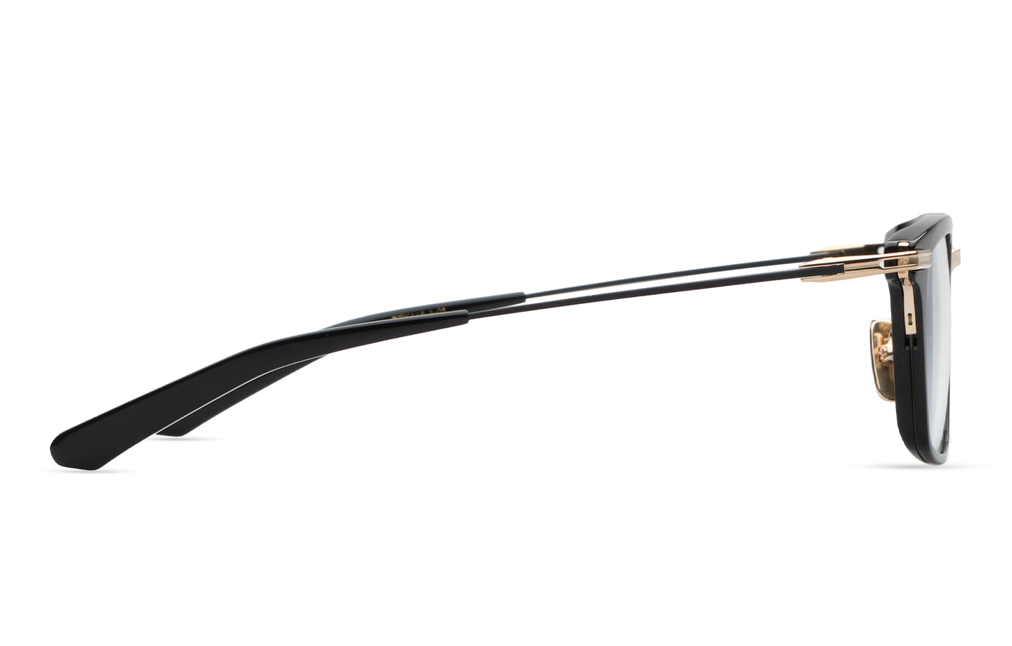 DITA AEGEUS-TWO eyeglasses in Black - White Gold - Matte Black - Clear - Modern Eye Care Portland