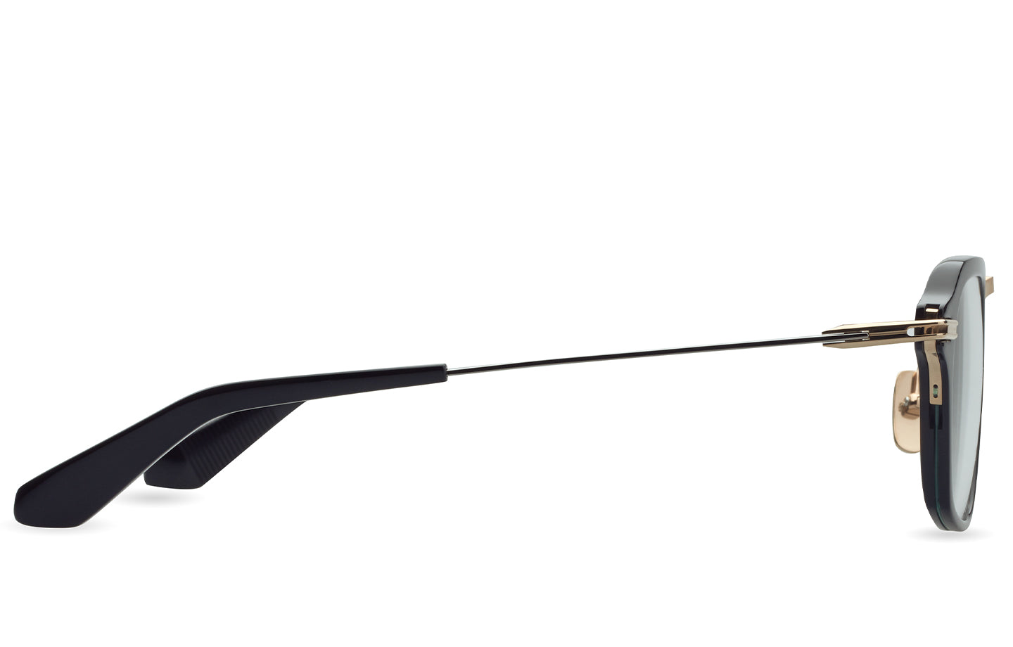 DITA AEGEUS eyeglasses in Black - White Gold - Black Palladium - Clear - Modern Eye Care Portland