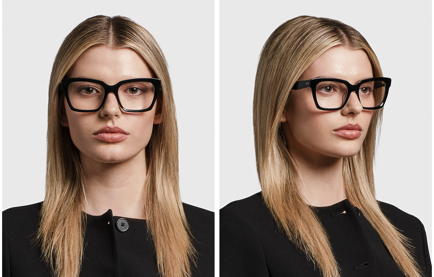 DITA AMOZA eyeglasses in Black - Clear - Modern Eye Care Portland