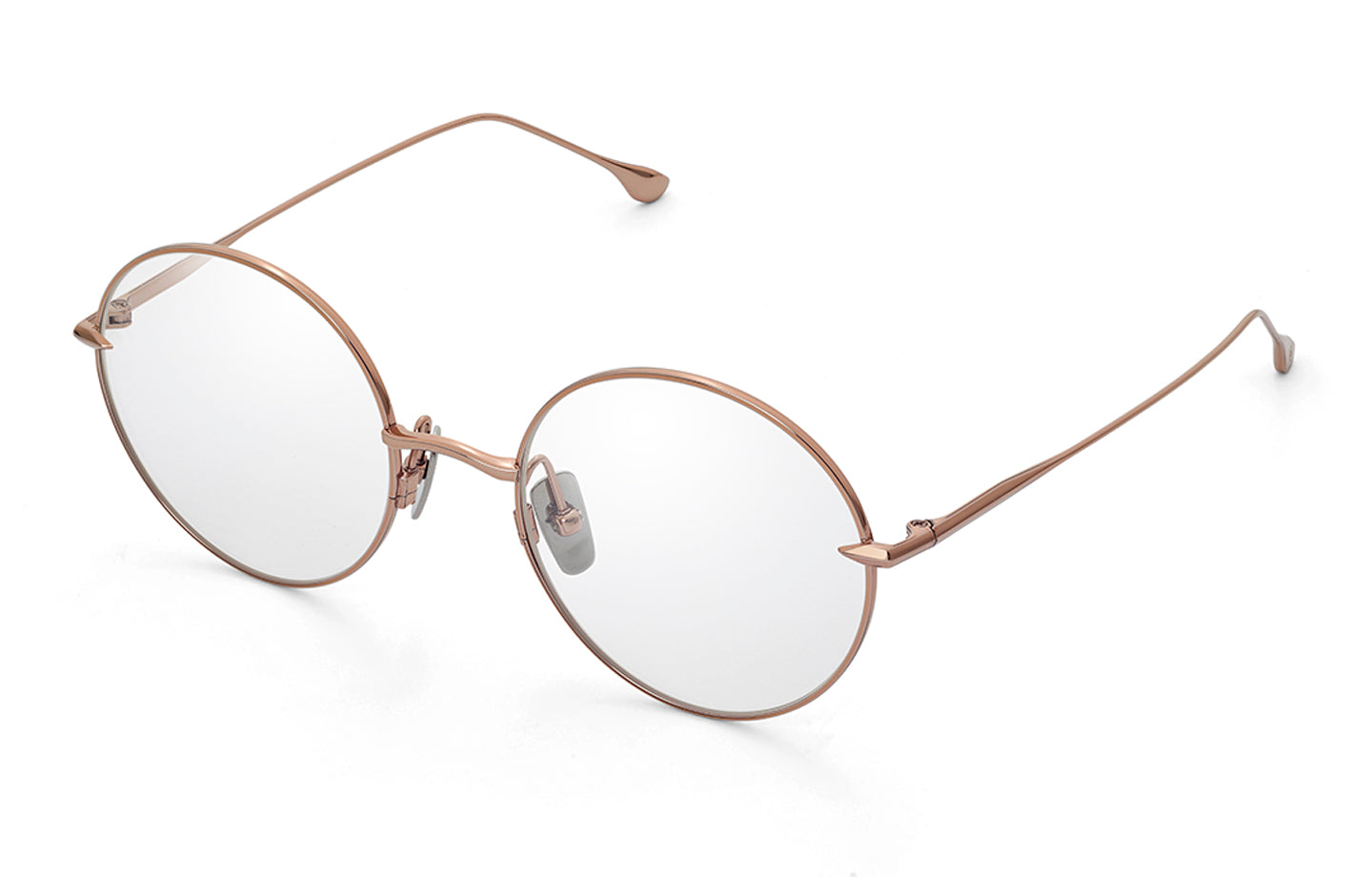 DITA Believer Optical eyeglasses in Rose Gold - Clear - Modern Eye Care Portland