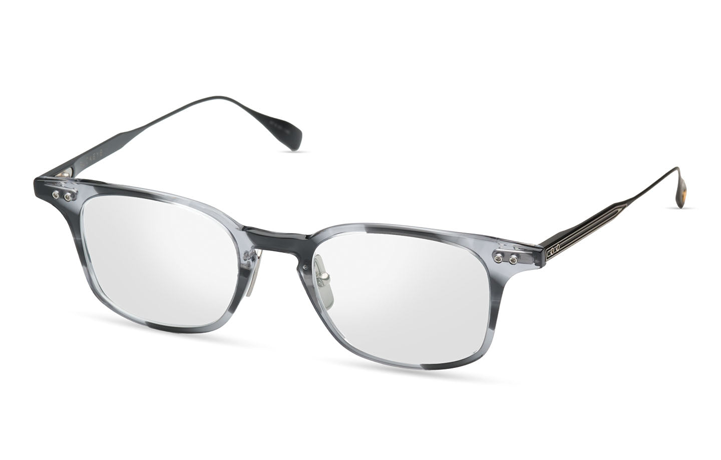 DITA BUCKEYE (+) eyeglasses in Ink Swirl - Black Iron - Clear - Modern Eye Care Portland