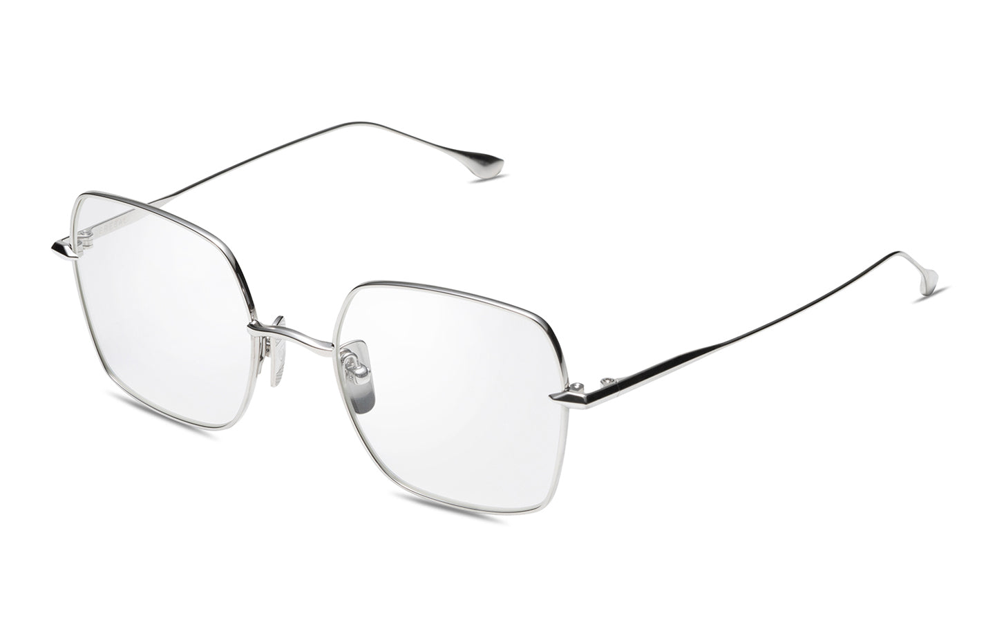 DITA CEREBAL eyeglasses in Silver - Clear - Modern Eye Care Portland