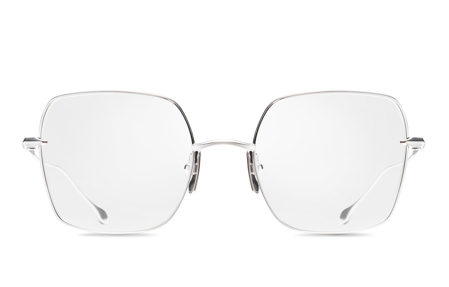 DITA CEREBAL eyeglasses in Silver - Clear - Modern Eye Care Portland