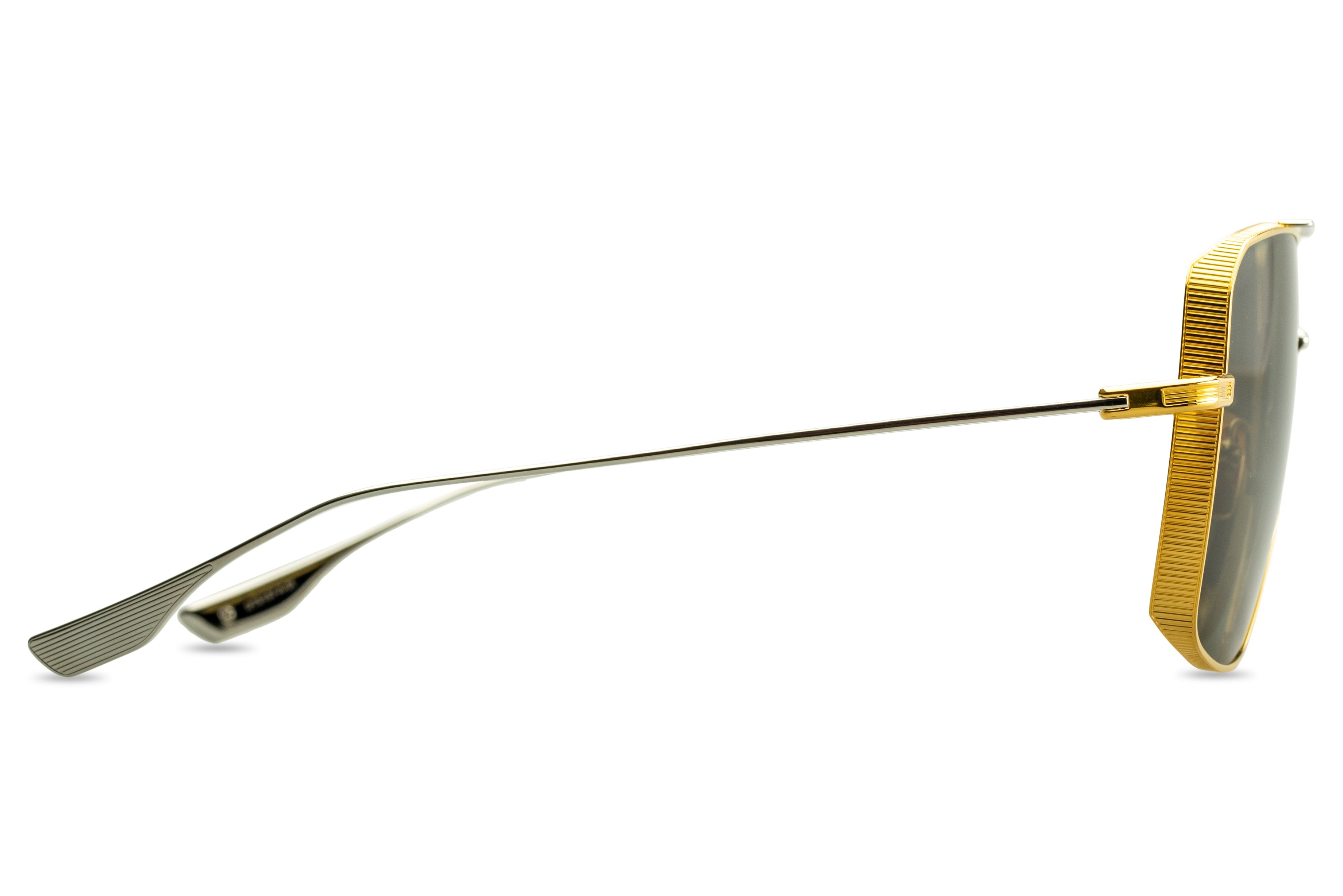 DITA DUBSYSTEM sunglasses in Yellow Gold - Silver - Green - Modern Eye Care Portland
