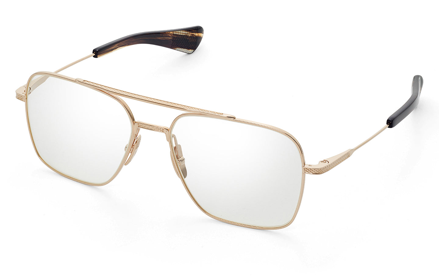 DITA FLIGHT-SEVEN Optical eyeglasses in White Gold - Clear - Modern Eye Care Portland