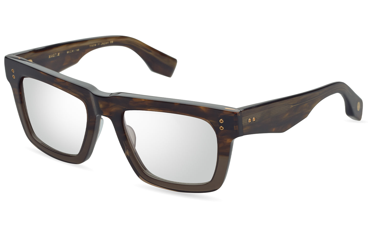 DITA MASTIX OPTICAL eyeglasses in Brown Swirl to Crystal Brown - Clear - Modern Eye Care Portland