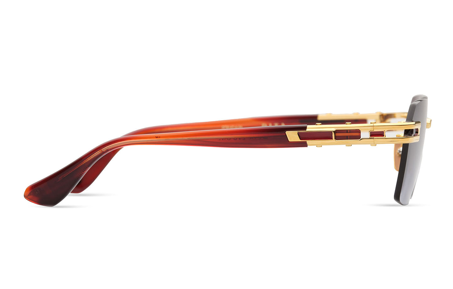 DITA META-EVO ONE sunglasses in Yellow Gold - Sienna Blaze - Grey to Clear Gradient - Modern Eye Care Portland