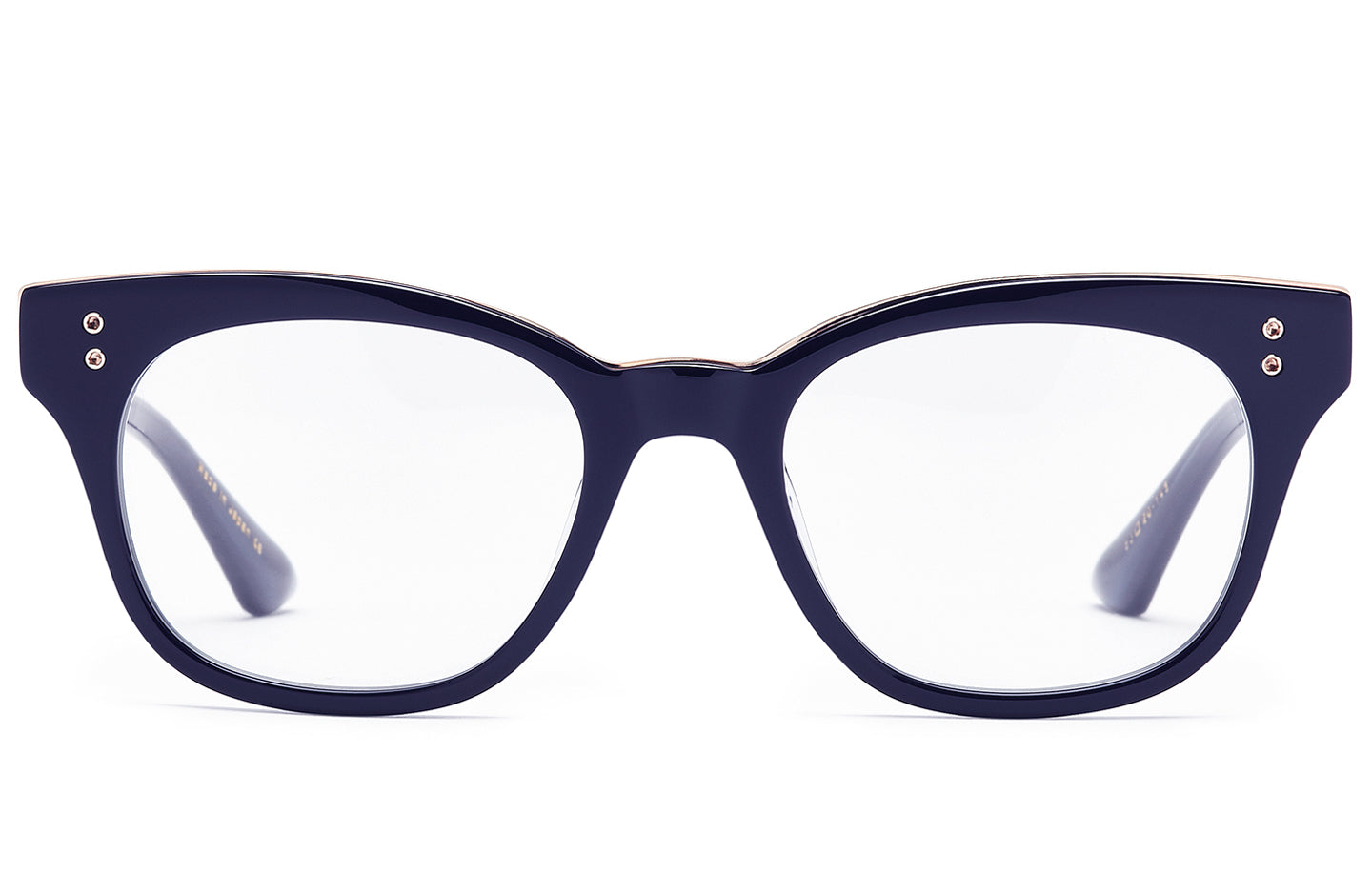 DITA Rhythm eyeglasses in Navy - Clear - Modern Eye Care Portland