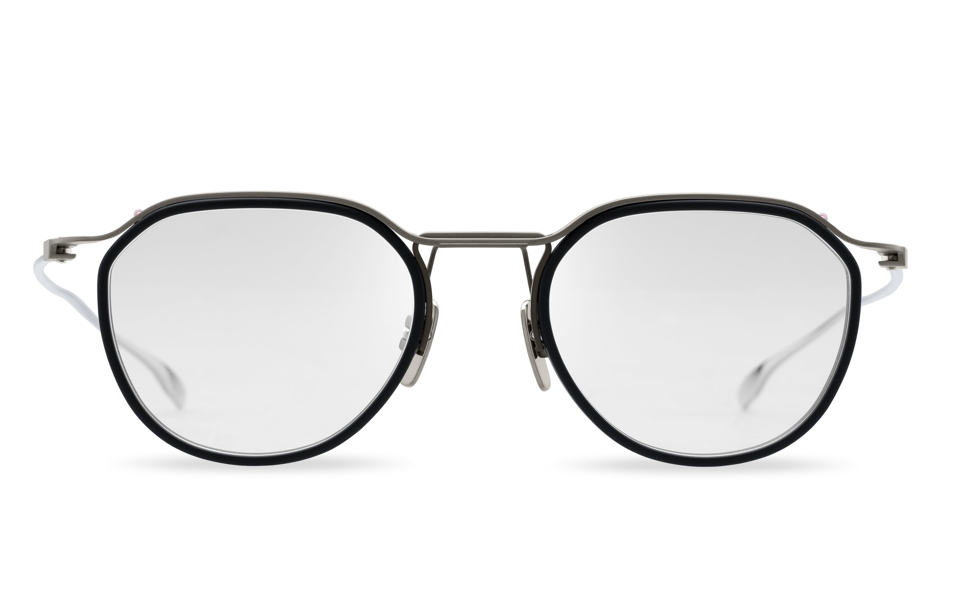 DITA SCHEMA-TWO eyeglasses in Black - Black Iron - Clear - Modern Eye Care Portland