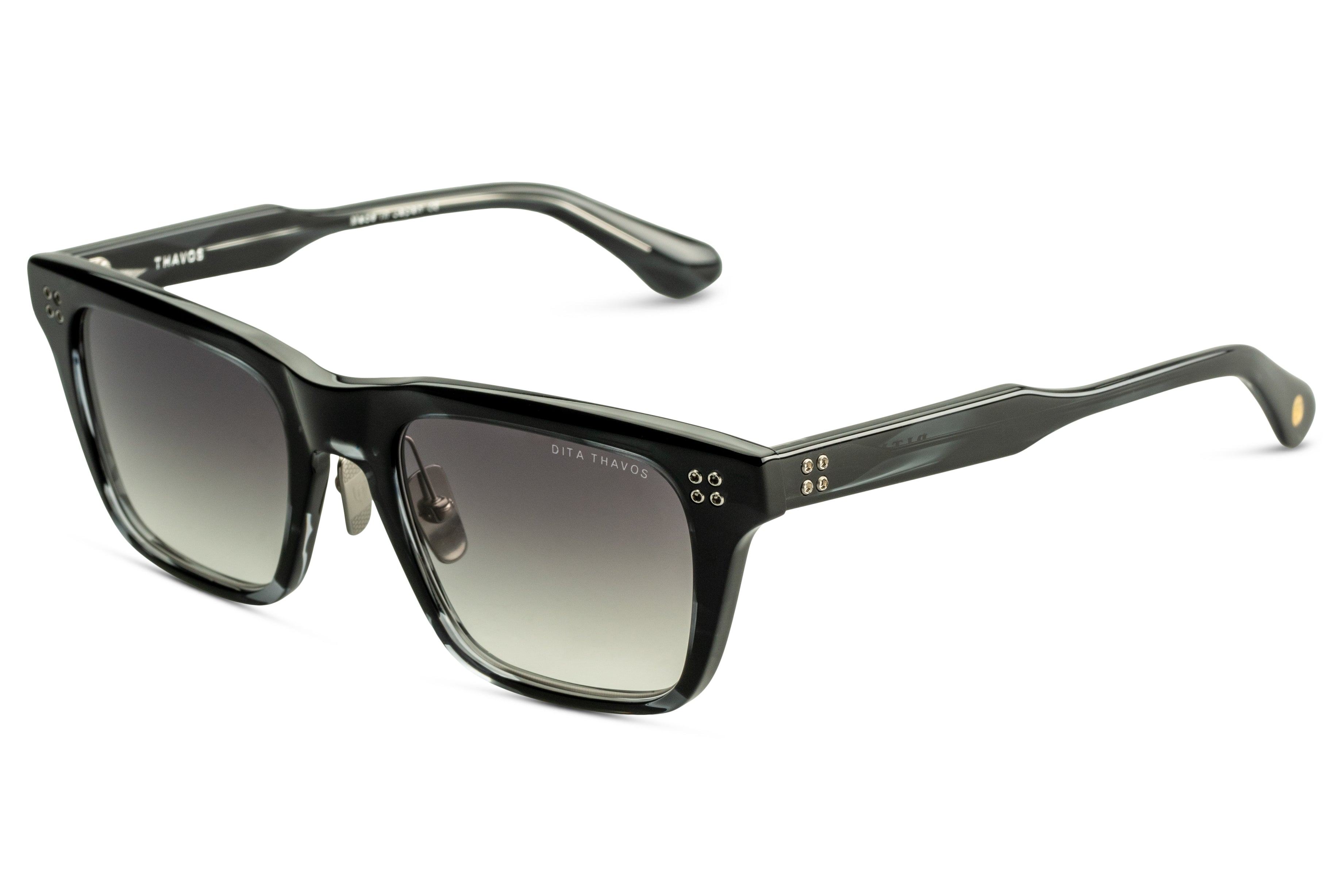 DITA THAVOS sunglasses in Ink Swirl - Dark Grey to Clear Gradient - Modern Eye Care Portland