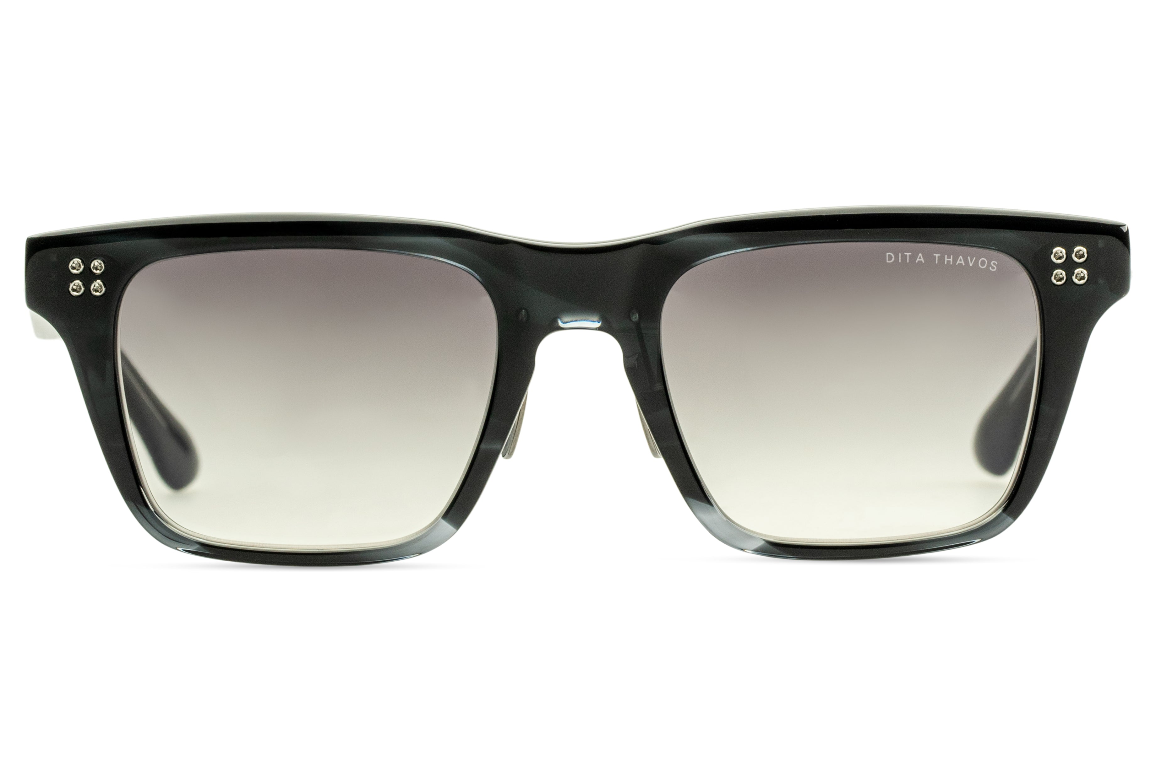 DITA THAVOS sunglasses in Ink Swirl - Dark Grey to Clear Gradient - Modern Eye Care Portland