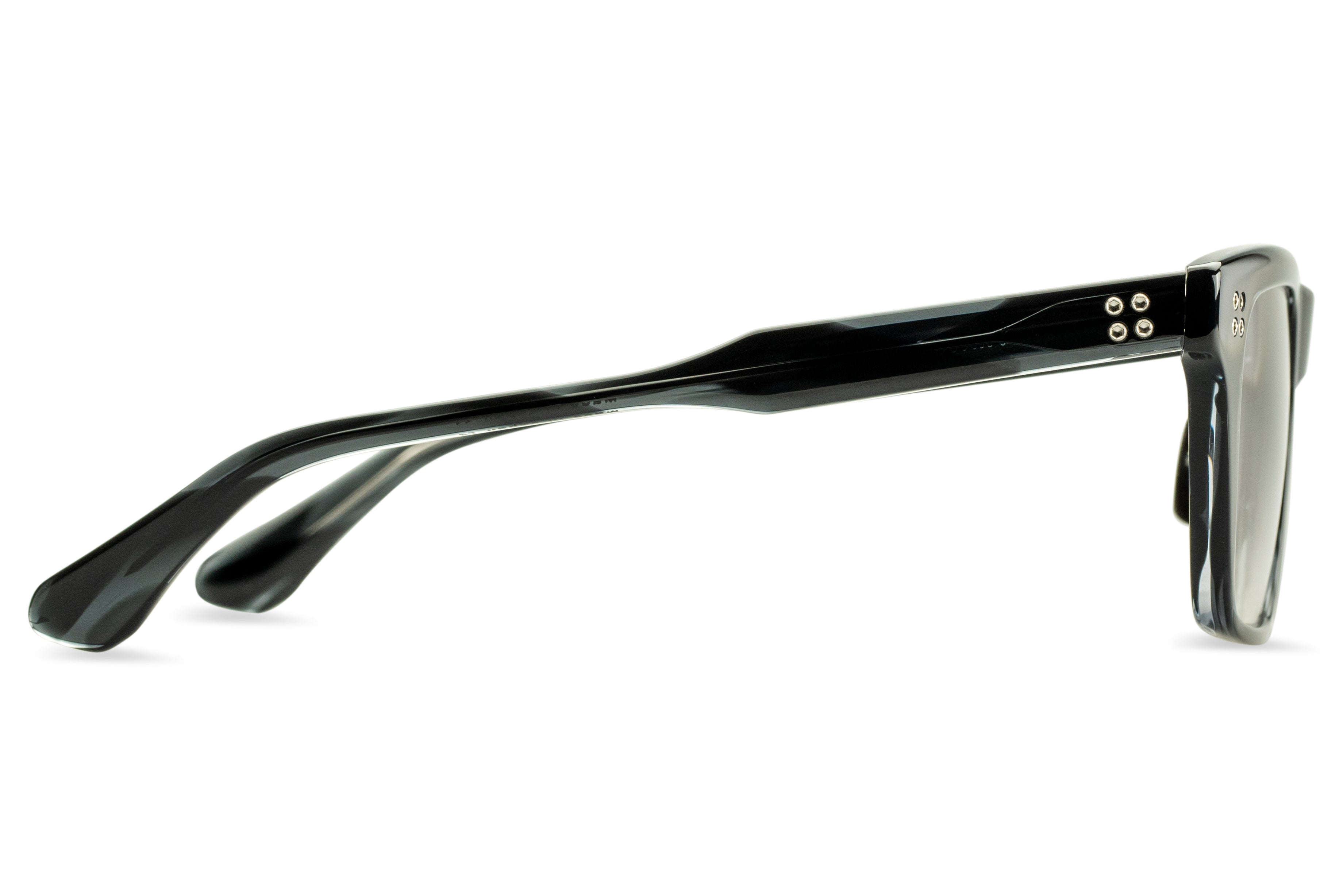 DITA THAVOS sunglasses in Ink Swirl - Dark Grey to Clear Gradient - Modern Eye Care Portland