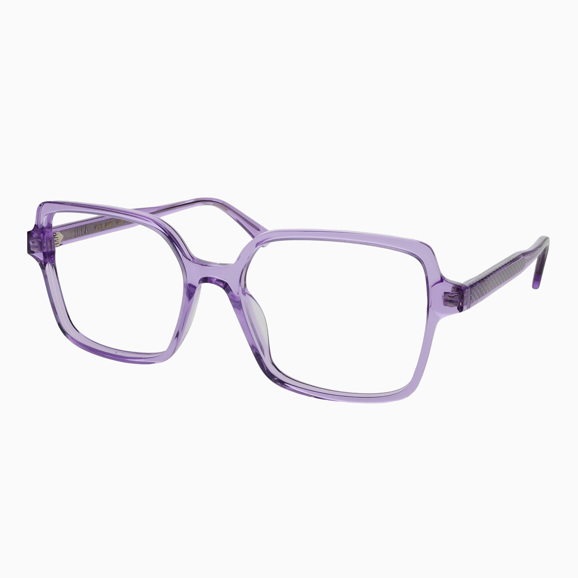 ILLA Danta eyeglasses in Lilac Transparent - Glance Glasses