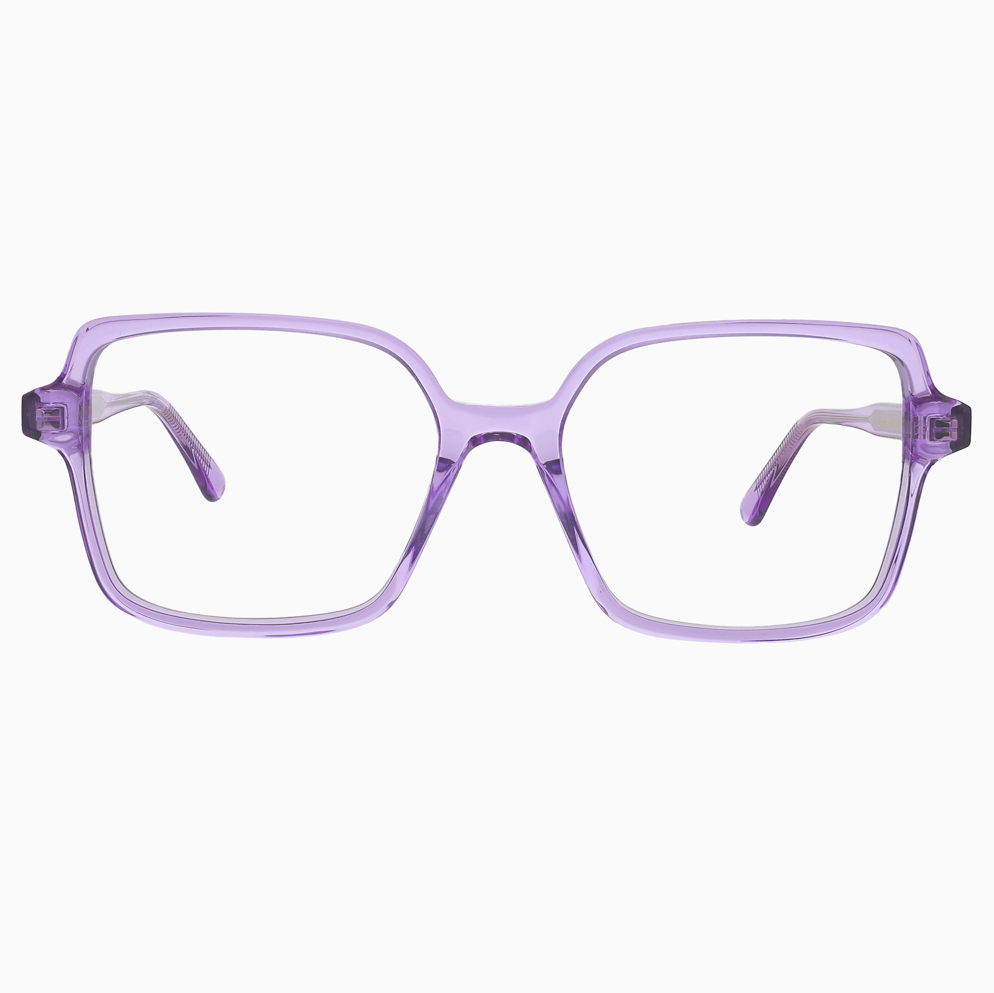 ILLA Danta eyeglasses in Lilac Transparent - Glance Glasses