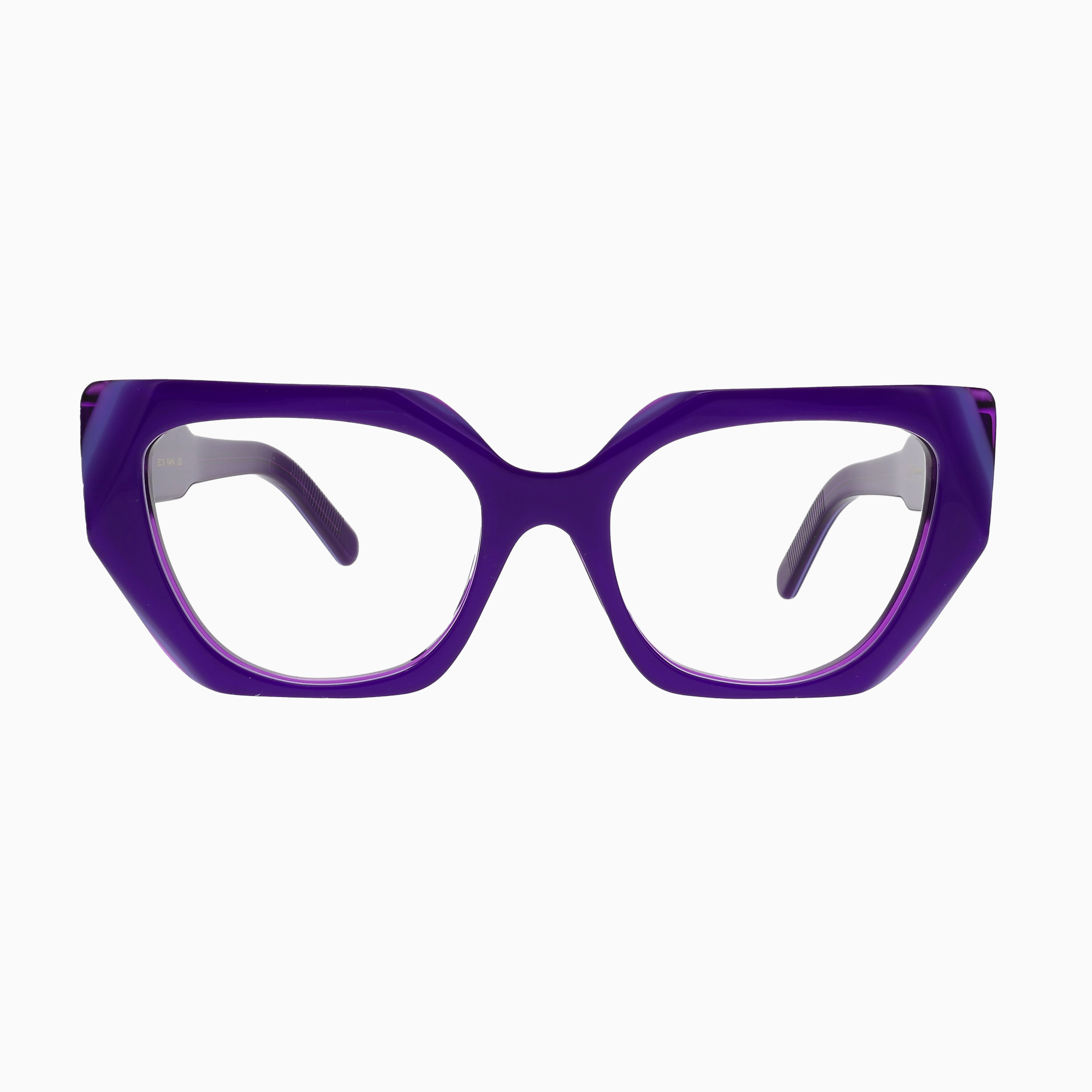 ILLA Fiamma eyeglasses in Violet Laminate - Glance Glasses
