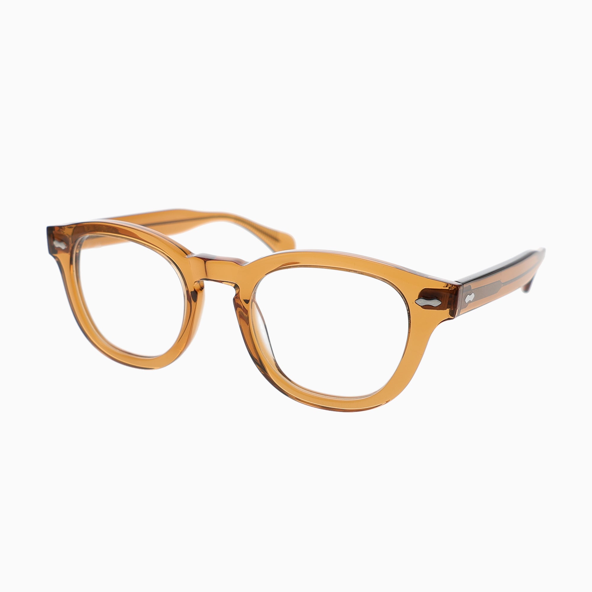 ILLA Gianni eyeglasses in Honey Transparent - Glance Glasses
