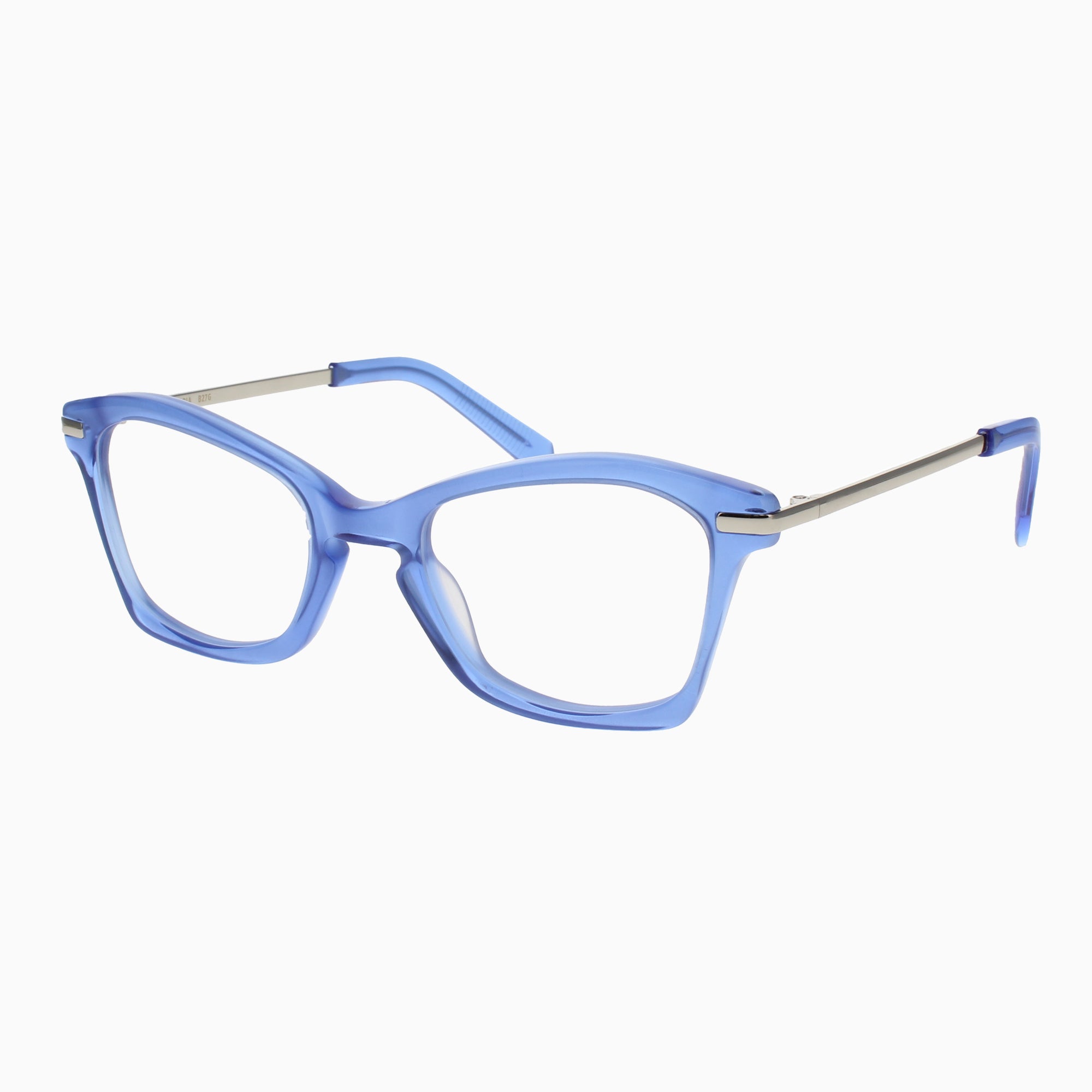 ILLA Ilaria eyeglasses in Blue Cornflower Milky - Glance Glasses