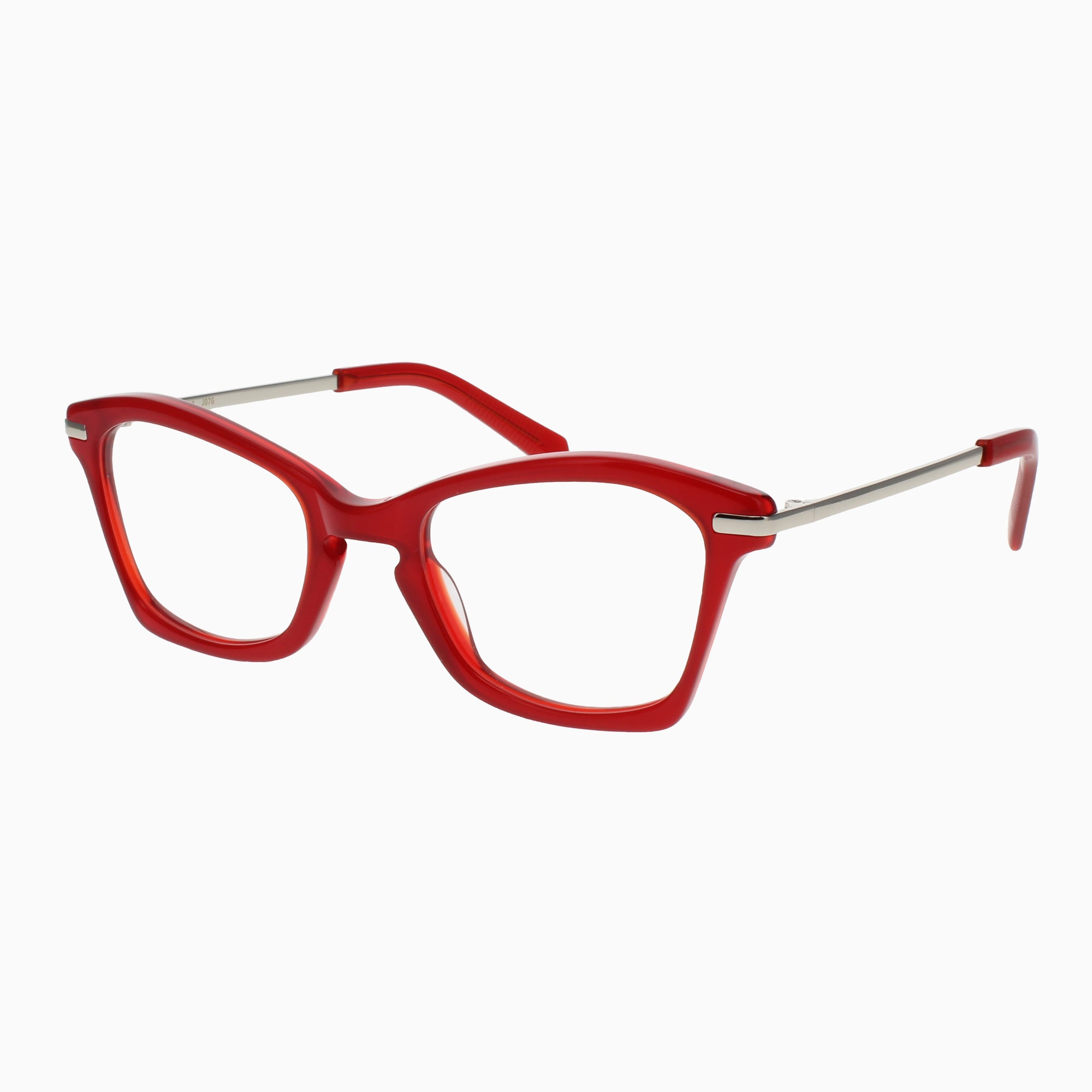 ILLA Ilaria eyeglasses in Red Milky - Glance Glasses