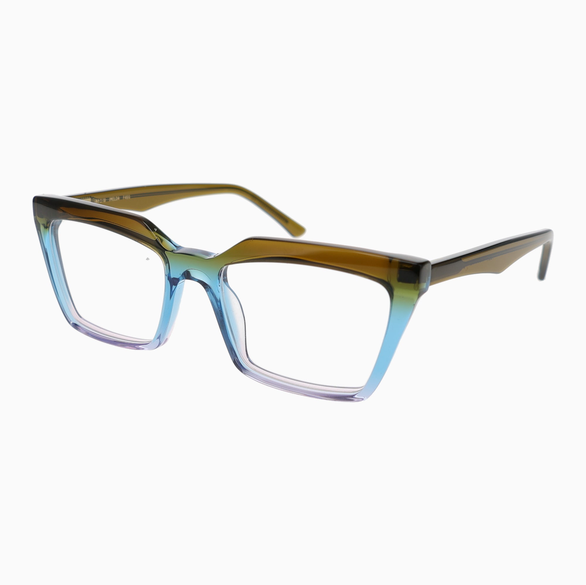 ILLA Imelda eyeglasses in Green Blue Fade - Glance Glasses