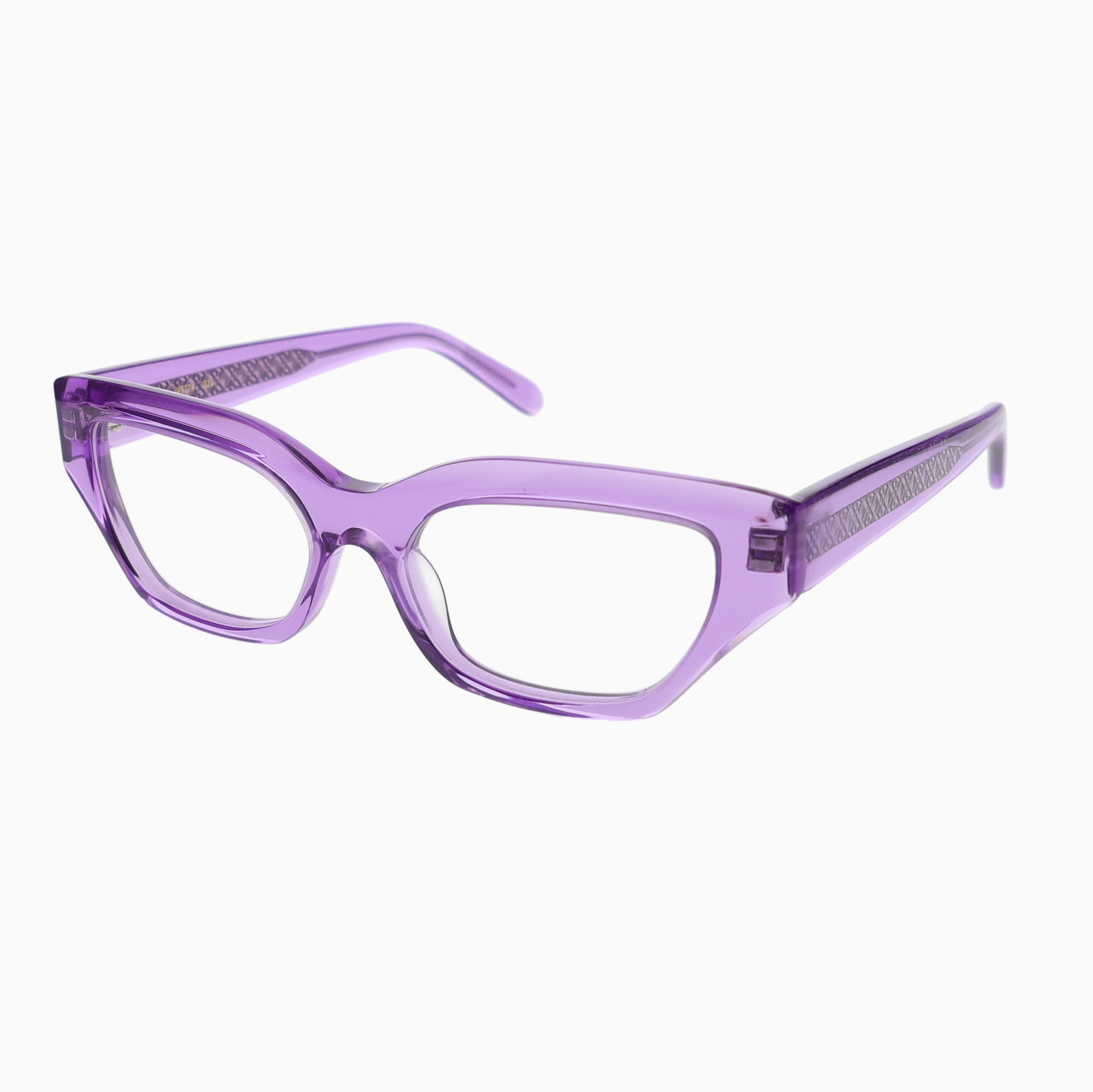 ILLA Ivetta eyeglasses in Lilac Transparent - Glance Glasses