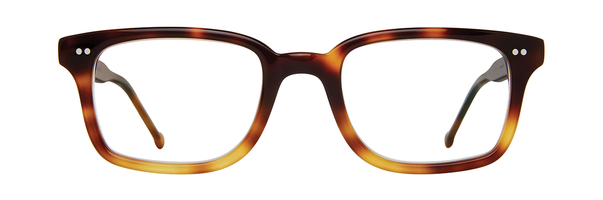 L.A. Eyeworks BARLO eyeglasses in 1030 Two Havanas - Modern Eye Care Portland