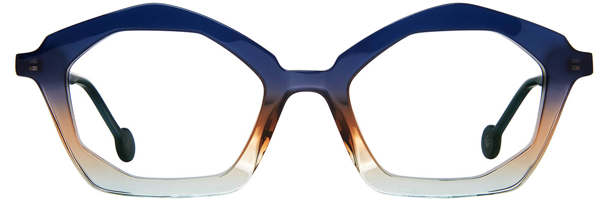 L.A. Eyeworks BUCATINI eyeglasses in 740 Dusk to Dawn - Modern Eye Care Portland