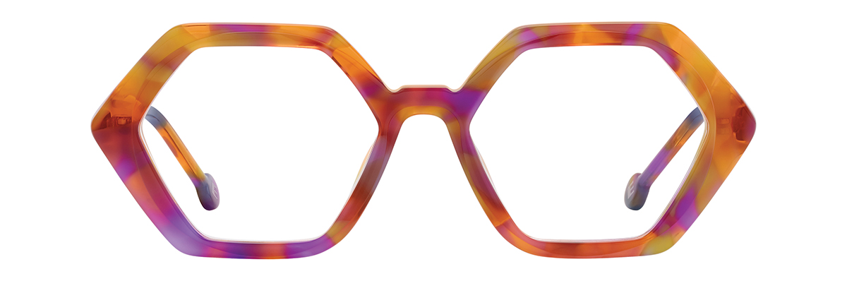 L.A. Eyeworks BUTTER CAKE eyeglasses in 155 Orangutan - Modern Eye Care Portland
