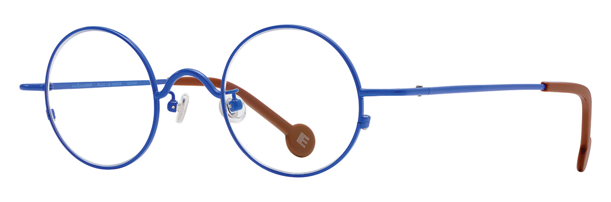 L.A. Eyeworks BUTTON eyeglasses in 416 BIC Blue - Modern Eye Care Portland