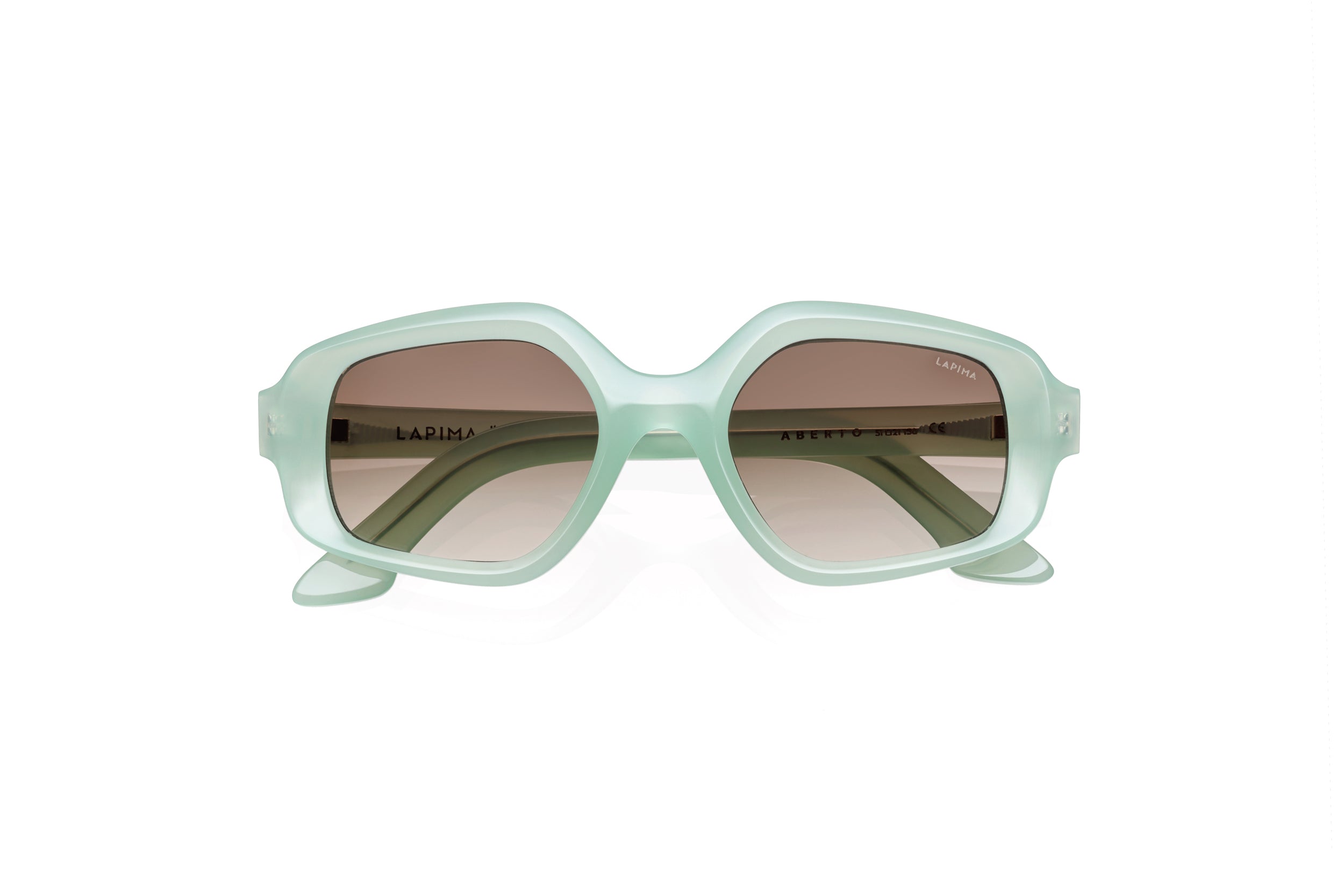 LAPIMA ABERTO sunglasses in MINT GRADIENT - Modern Eye Care Portland