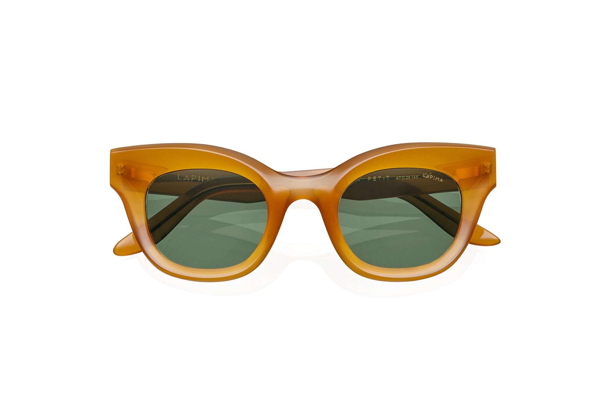 LAPIMA ANA PETIT sunglasses in AMBER MOSS - Modern Eye Care Portland