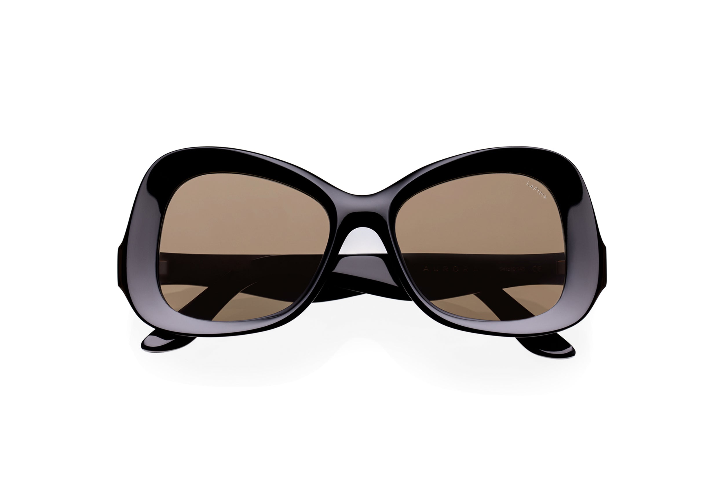 LAPIMA AURORA sunglasses in BLACK SOLID - Modern Eye Care Portland