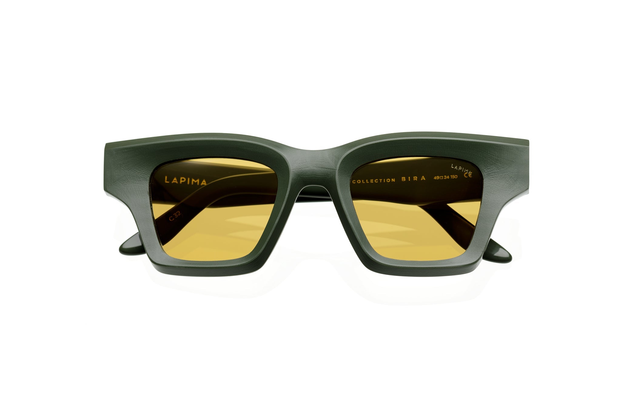 LAPIMA BIRA sunglasses in NATURAL GREEN VINTAGE - Modern Eye Care Portland