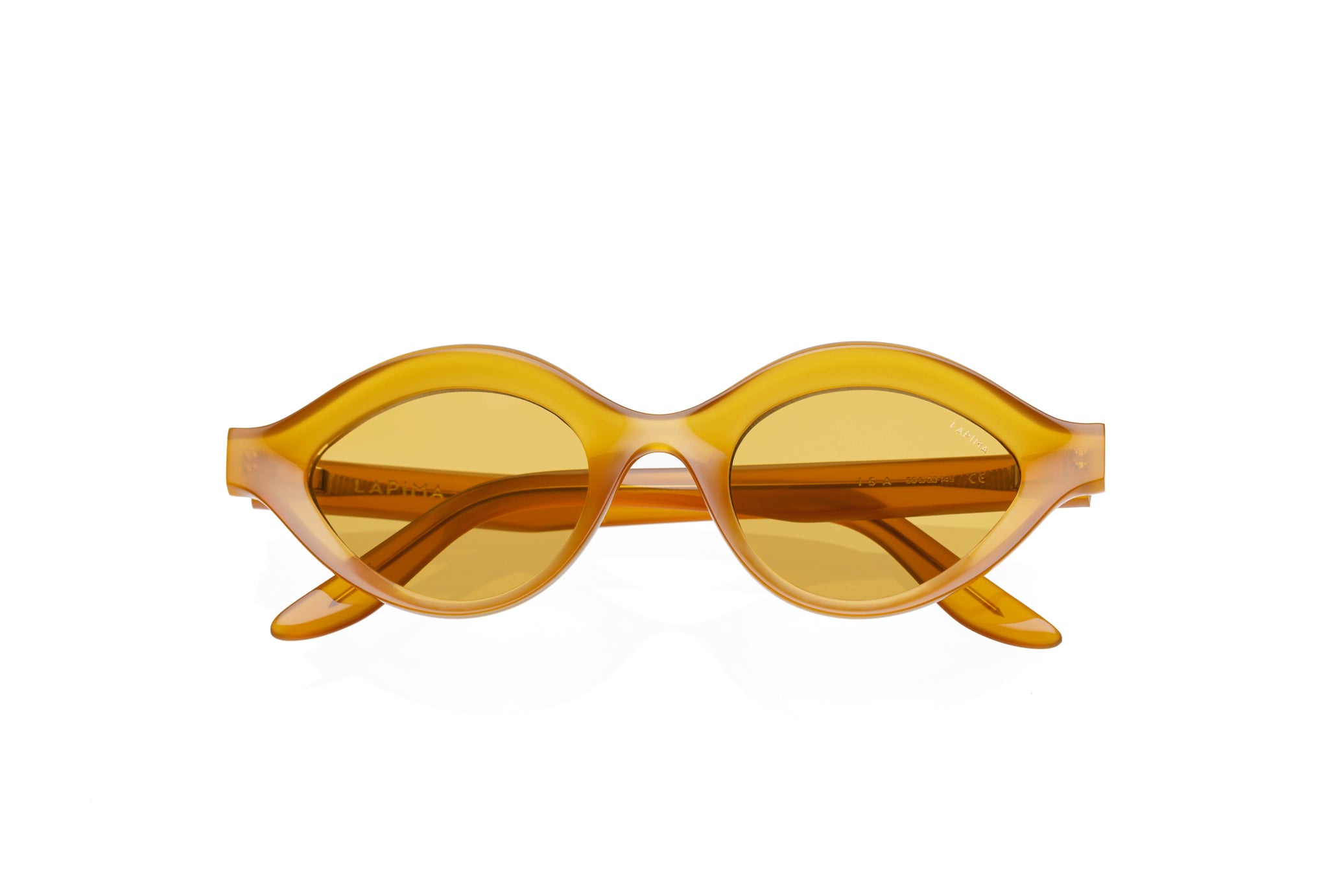 LAPIMA ISA sunglasses in AMBER VINTAGE - Modern Eye Care Portland