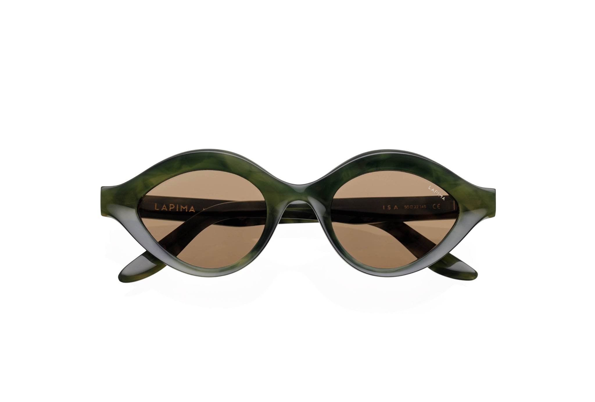 LAPIMA ISA sunglasses in FOREST SOLID - Modern Eye Care Portland