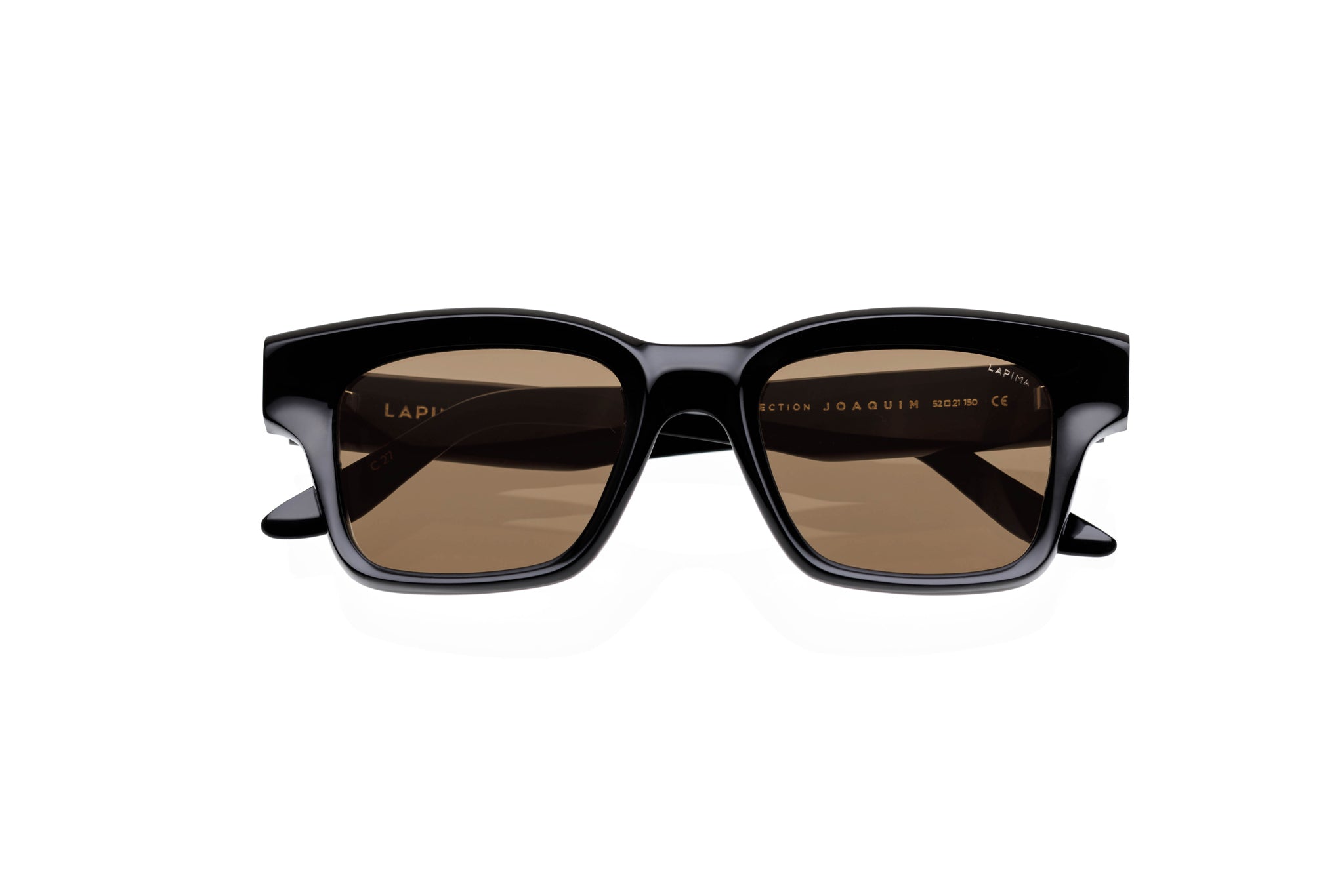 LAPIMA JOAQUIM sunglasses in BLACK SOLID - Modern Eye Care Portland