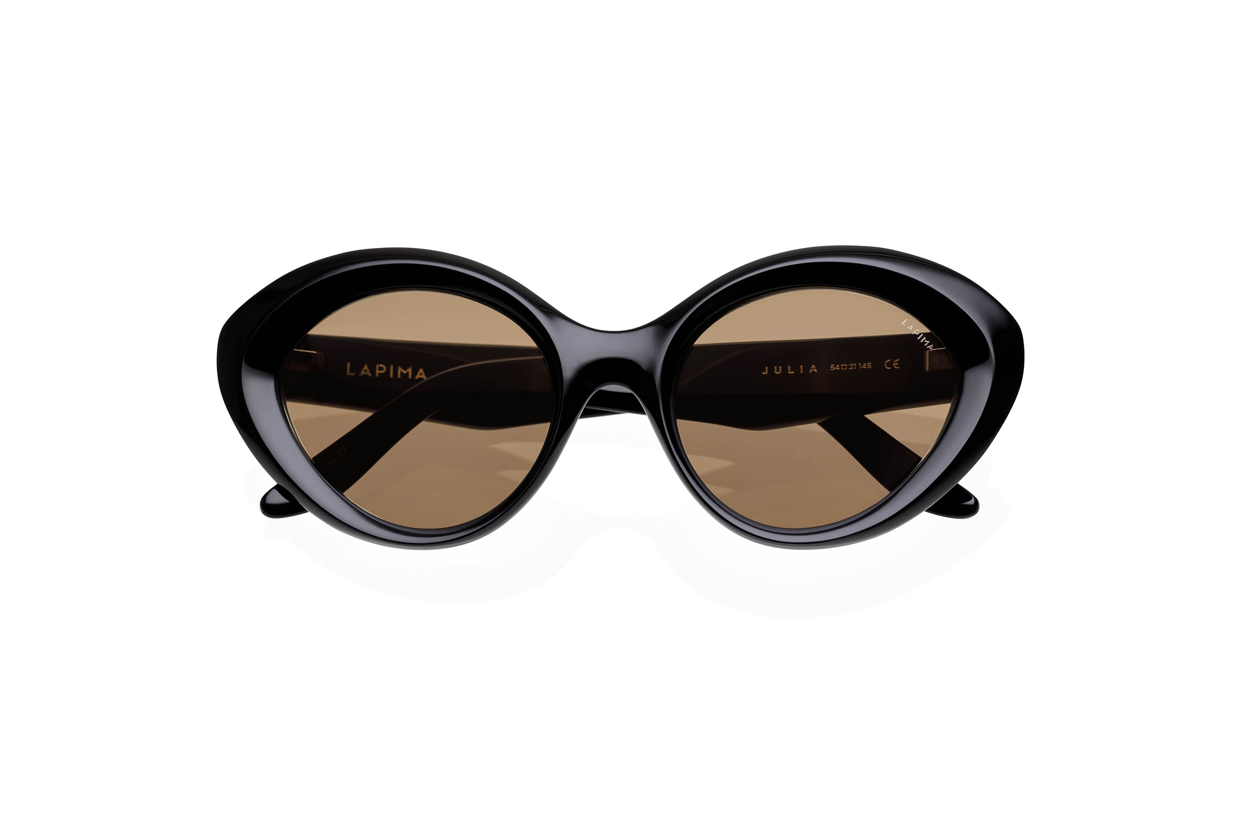 LAPIMA JULIA sunglasses in BLACK SOLID - Modern Eye Care Portland