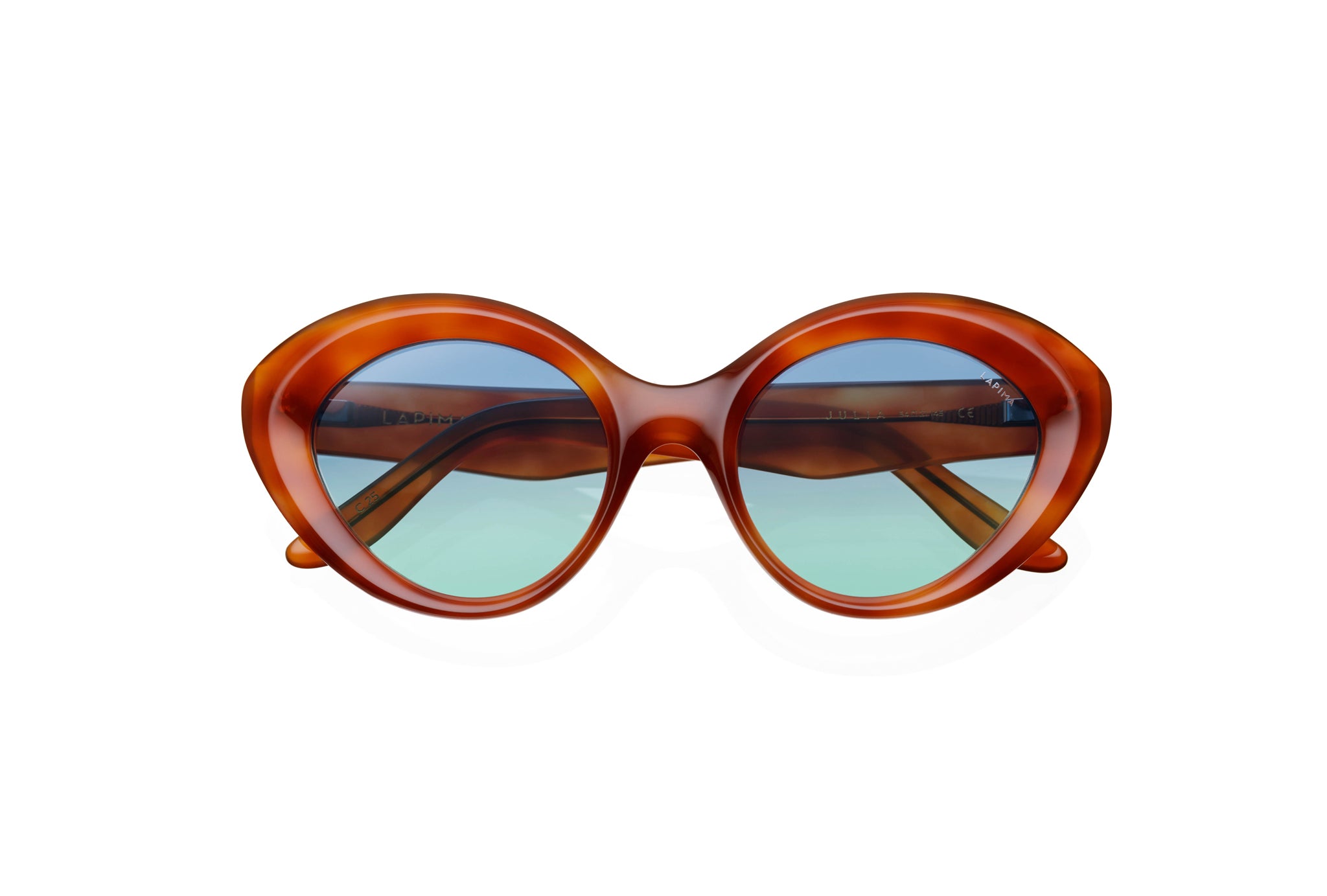 LAPIMA JULIA sunglasses in CARAMEL BLUE-SKY - Modern Eye Care Portland
