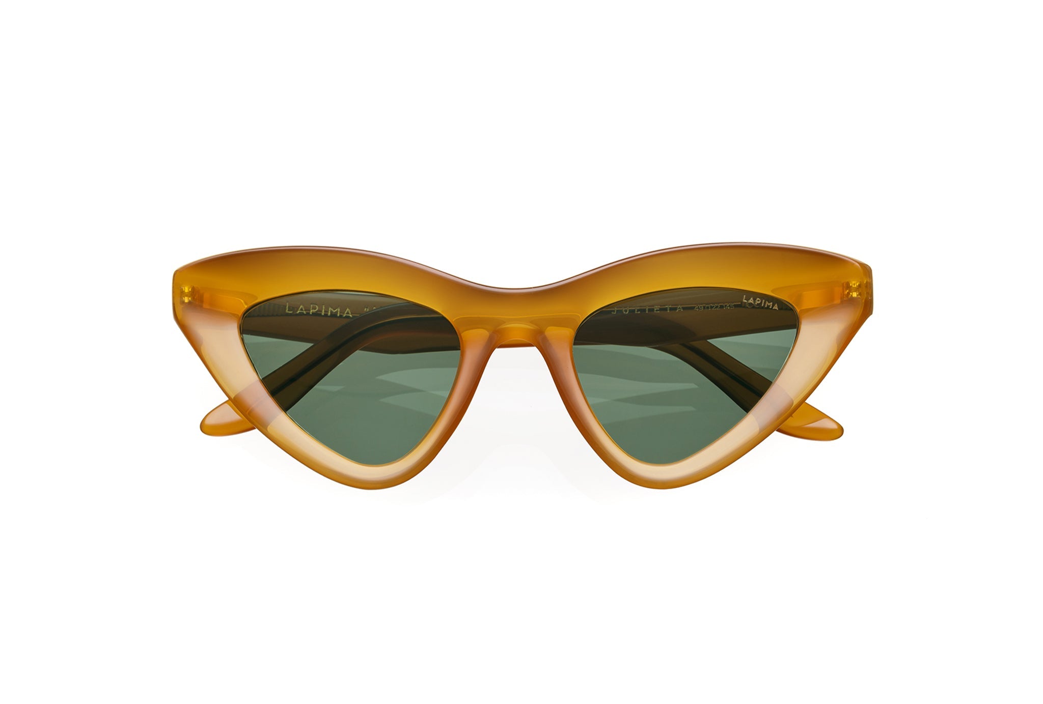 LAPIMA JULIETA sunglasses in AMBER MOSS - Modern Eye Care Portland