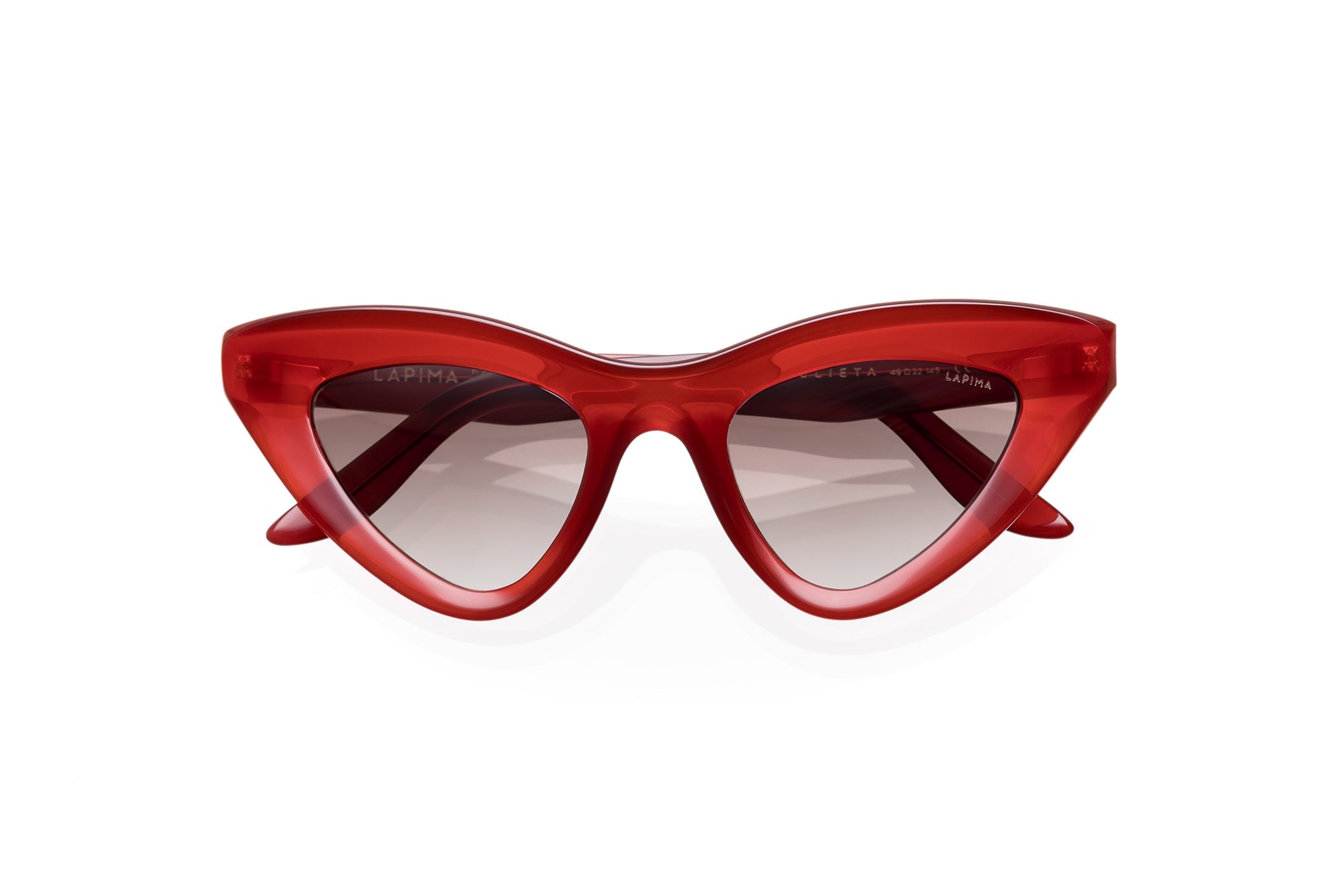 LAPIMA JULIETA sunglasses in RED GRADIENT - Modern Eye Care Portland
