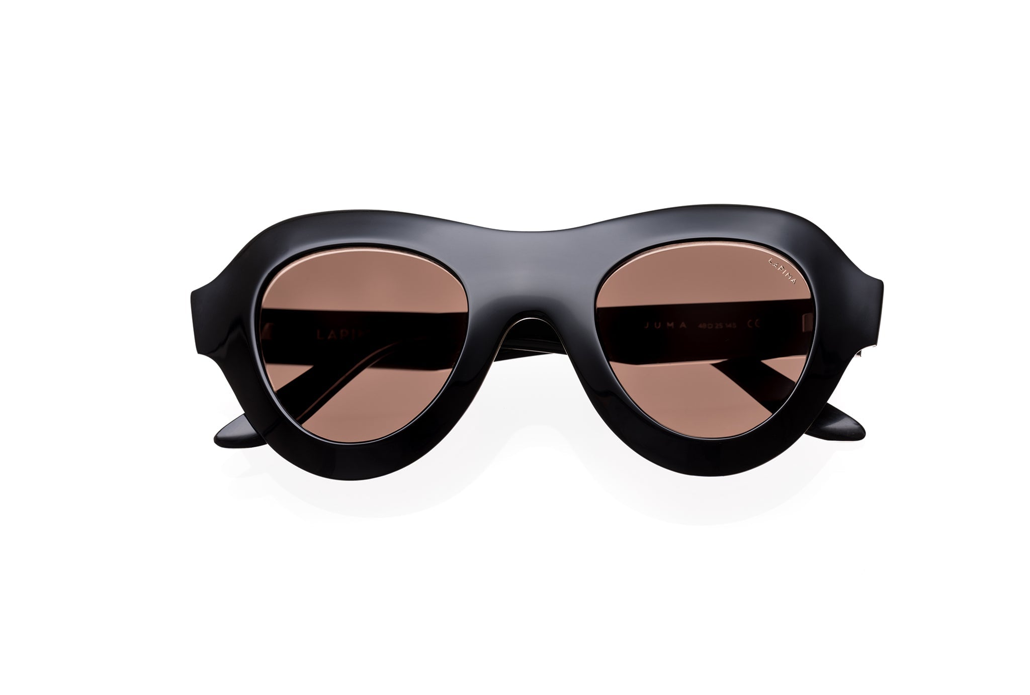 LAPIMA JUMA sunglasses in BLACK SOLID - Modern Eye Care Portland
