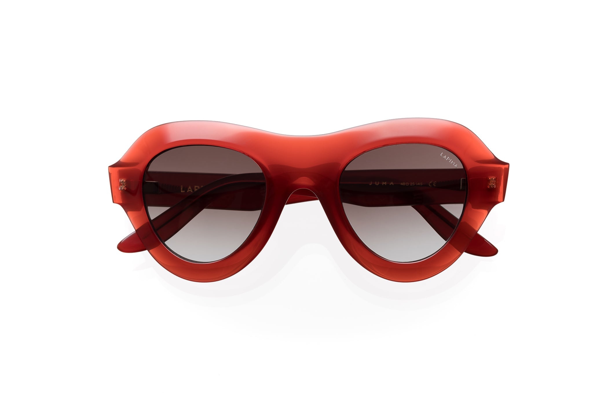 LAPIMA JUMA sunglasses in RED GRADIENT - Modern Eye Care Portland
