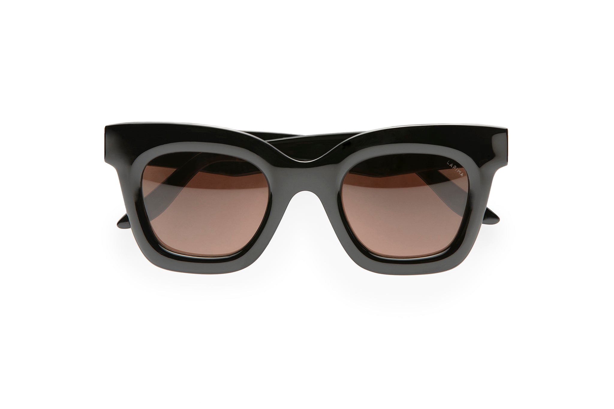 LAPIMA LISA sunglasses in BLACK SOLID - Modern Eye Care Portland