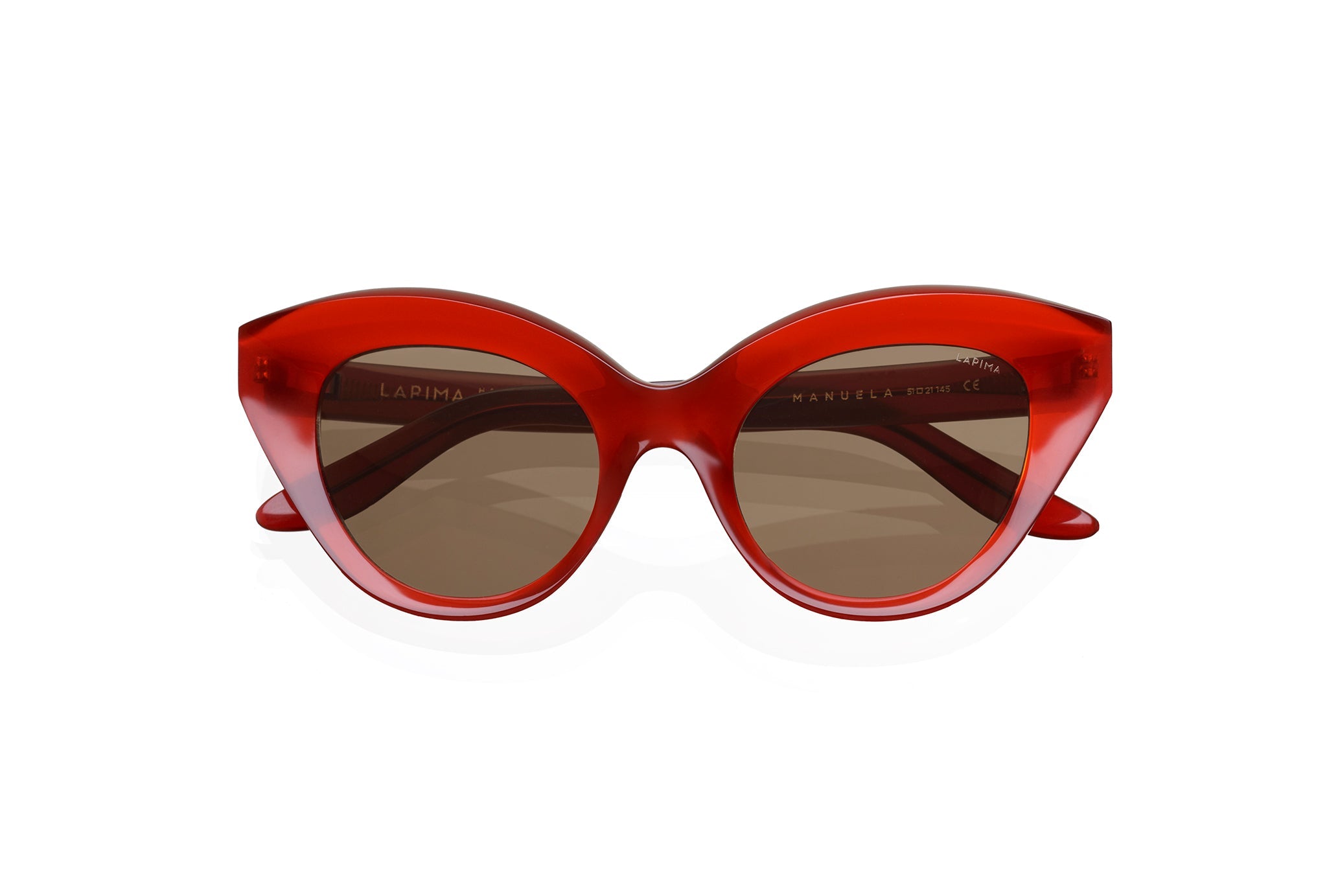 LAPIMA MANUELA sunglasses in RED SOLID - Modern Eye Care Portland