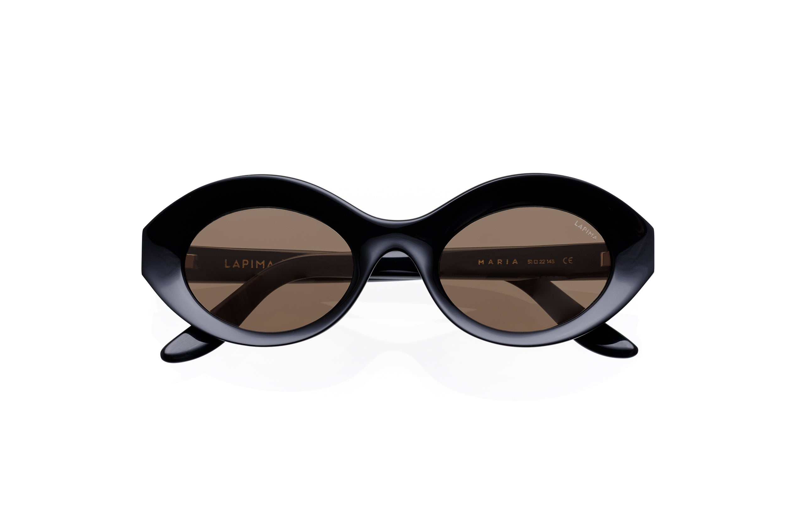 LAPIMA MARIA sunglasses in BLACK SOLID - Modern Eye Care Portland